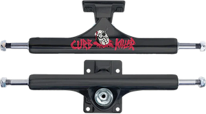 Slappy - St1 Inv.hollow 10.0 Heroin Curb Kill 2 Blk - Skateboard Trucks (Pair)
