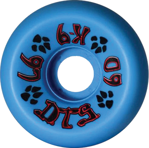 Dogtown - K-9 80's 60mm 97a Light Blue - Skateboard Wheels (Set Of Four)