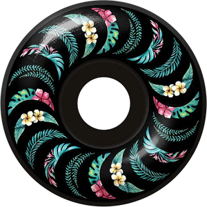 Spitfire - F4 99a Classic 55mm Floral Classic Black - Skateboard Wheels (Set Of Four)