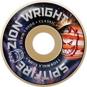 Spitfire - Wright F4 Cosmic Classic 53mm 99a Natural - Skateboard Wheels (Set Of Four)