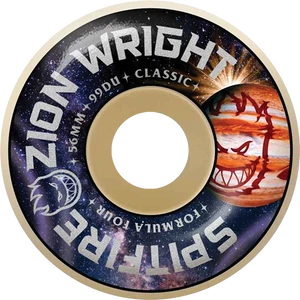 Spitfire - Wright F4 Cosmic Classic 56mm 99a Natural - Skateboard Wheels (Set Of Four)