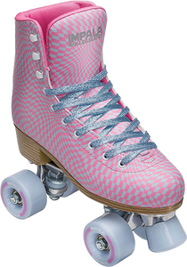 Impala Rollerskates - Sidewalk Skates Wavy Check-size 10