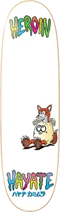Heroin - Hayate Fox Egg Deck-8.75x31.4 - Skateboard Deck