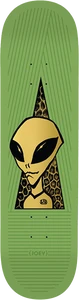 Alien Workshop - Guevara Visitor Gold Deck-8.25 Green - Skateboard Deck