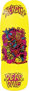 Heroin - Dead Dave Trainlines Deck-10.12x32.3 - Skateboard Deck