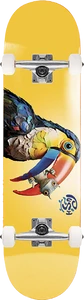 Push - Toucan Fp Soft Top Complete-7.25 Golden - Complete Skateboard