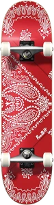 Speed Demons - Bandana Complete-7.75 Red/wht - Complete Skateboard