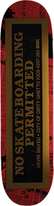 Dgk - Bilyeu Ordinance Deck-8.5 - Skateboard Deck