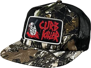 Heroin - Curb Killer Trucker Hat Adj-camo - Skateboard Hat