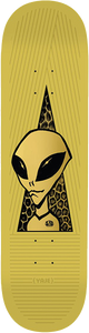 Alien Workshop - Popson Visitor Gold Deck-8.75 Yellow - Skateboard Deck