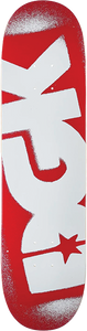 Dgk - Og Logo Deck-8.06 Red/white - Skateboard Deck