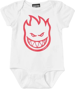 Spitfire - Bighead Onesie 18m-wht/red