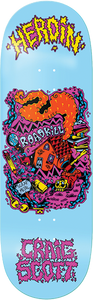 Heroin - Questions Scrap Metal Deck-10.0 - Skateboard Deck