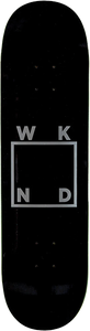 Weekend - Logo Deck-8.37/sn Black - Skateboard Deck