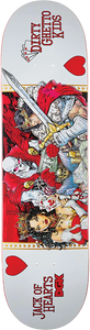 Dgk - Curtin Jack Of Hearts Deck-8.5 - Skateboard Deck