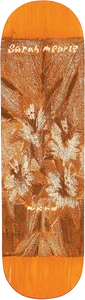 Weekend - Meurle Posy Deck-8.25 Orange - Skateboard Deck