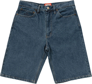 Baker - Warner Jean Shorts 32-blue - Skateboard Shorts