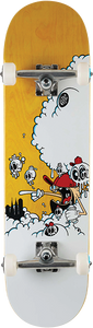 Push - Boberg Clouds Fp Complete-8.25 Yel - Complete Skateboard