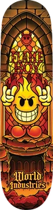 World Industries - Flameboy Stained Glass Deck-8.25 - Skateboard Deck