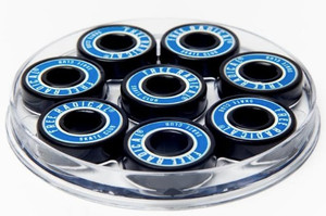 Free Radical Abec 9 Blue Bearings Single Set - Skateboard Bearings