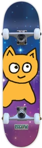Meow Big Cat Galaxy Complete 7.50 - Complete Skateboard