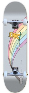 Meow Over The Rainbow Silver Complete 7.75 - Complete Skateboard