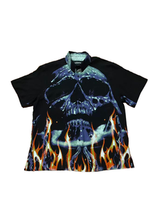 Deathwish Boiling Point Rayon Button-up Xl