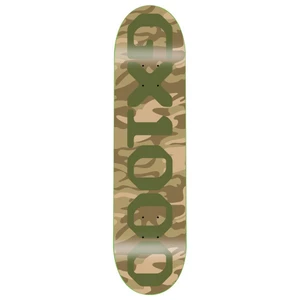Gx1000 Team Og Logo Camo/green Deck 8.62 - Skateboard Deck