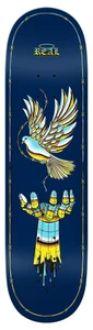 Real Team Synthetic Peace Deck 8.50 - Skateboard Deck