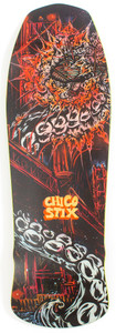 Chico Stix Pawel Swanski Shaped Deck 10.00 - Skateboard Deck