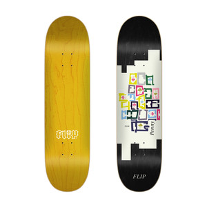 Flip Penny Stenograph Deck 8.0 - Skateboard Deck