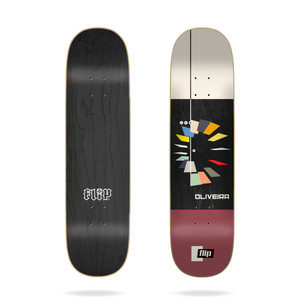 Flip Oliveira Stenograph Deck 8.125 - Skateboard Deck