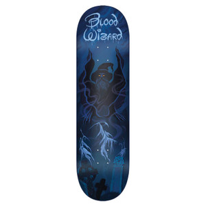 Blood Wizard Team Knight On Beard Mountain Deck 9.0 - Skateboard Deck