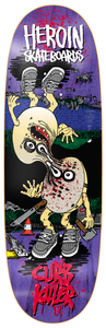 Heroin Curb Killer 9 Merged Deck 10.0 - Skateboard Deck