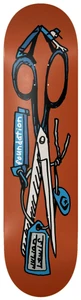 Foundation Julian Lewis Scissors Deck 8.38 - Skateboard Deck