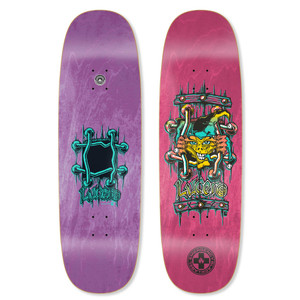 Black Label Lucero X2 Tugboat Shaped Deck 9.5 - Skateboard Deck
