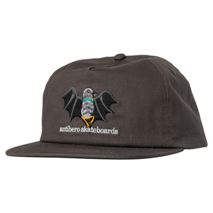 Anti-hero Vampigeon Snapback Hat Charcoal - Skateboard Hat