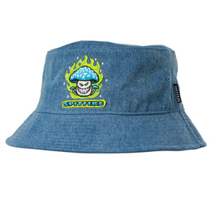 Spitfire Mushroom Bighead Bucket Hat Denim - Skateboard Hat