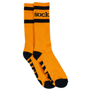 Anti-hero Sock Socks Orange/black - Skateboard Socks