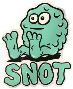 Snot Booger Logo Sticker Xs