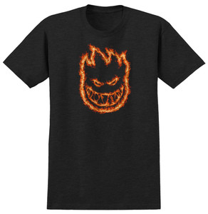 Spitfire Charred Remains Dark Charcoal Ss M - Skateboard Tshirt