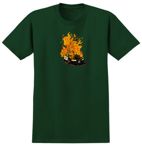 Real Pig Roast Forrest Green Ss Xl - Skateboard Tshirt
