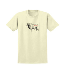 Anti-hero Cow Heather Cream Ss Xl - Skateboard Tshirt
