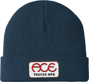 Ace Trucks - Rings Logo Beanie Navy - Skateboard Beanie