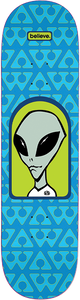 Alien Workshop - Believe Deck-8.12 Blue - Skateboard Deck