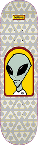 Alien Workshop - Believe Deck-8.62 Grey - Skateboard Deck