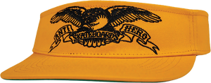 Antihero - Basic Eagle Visor Hat Adj-org/blk - Skateboard Hat