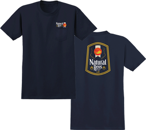 Antihero - Natty Revs Pocket Ss L-navy - Skateboard Tshirt