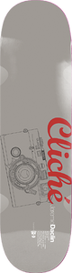 Cliche - Daclin Camera Deck-8.5 Grey - Skateboard Deck