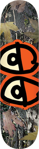 Krooked - Eyes Camo Deck-8.25 Orange - Skateboard Deck
